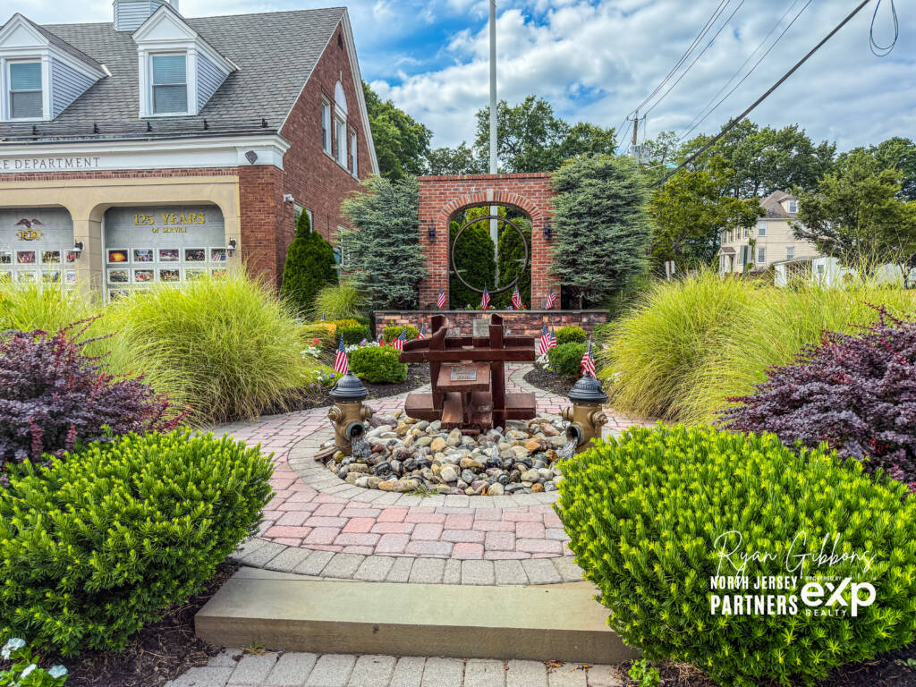 September 11 Memorial at Oradell Fire Department Oradell NJ