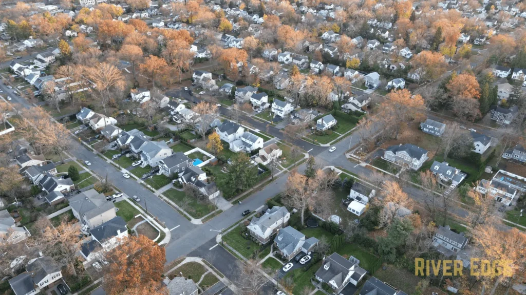 Aerial View of Bergen County NJ - Living in Bergen County - www.northjerseypartners.com