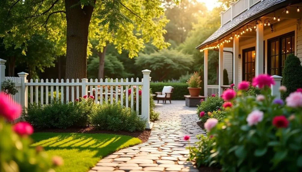 preparing the outdoor space