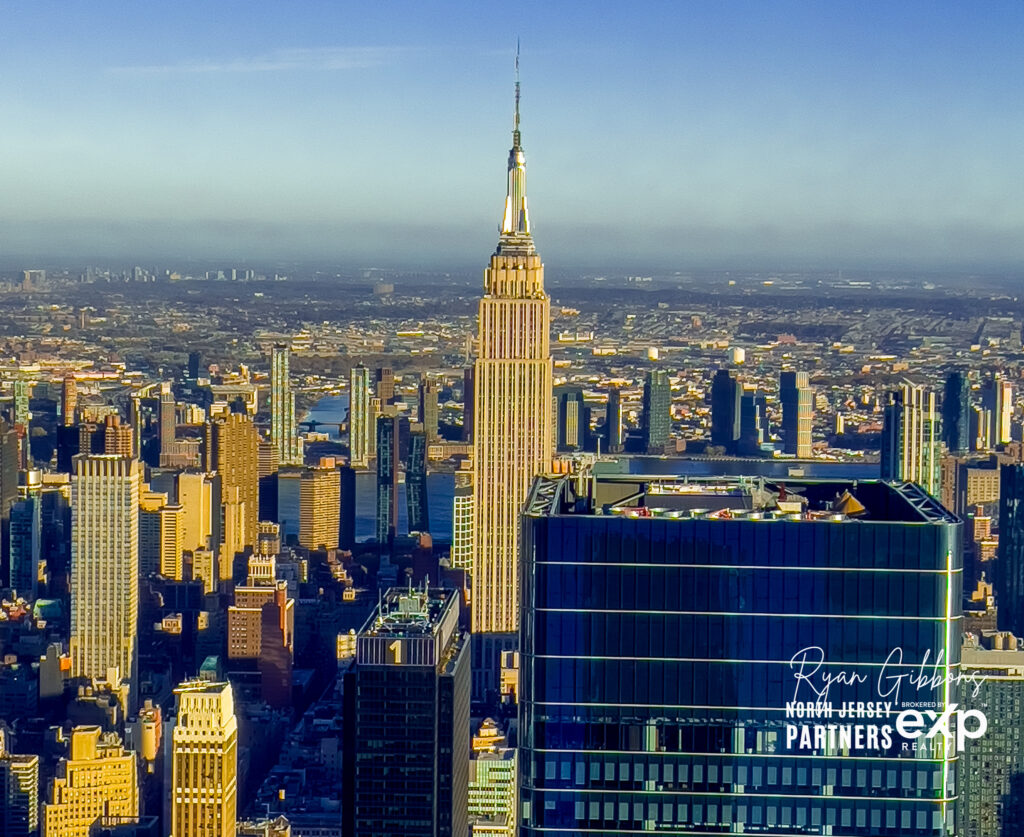 Empire State Building From The Edge at Hudson Yards